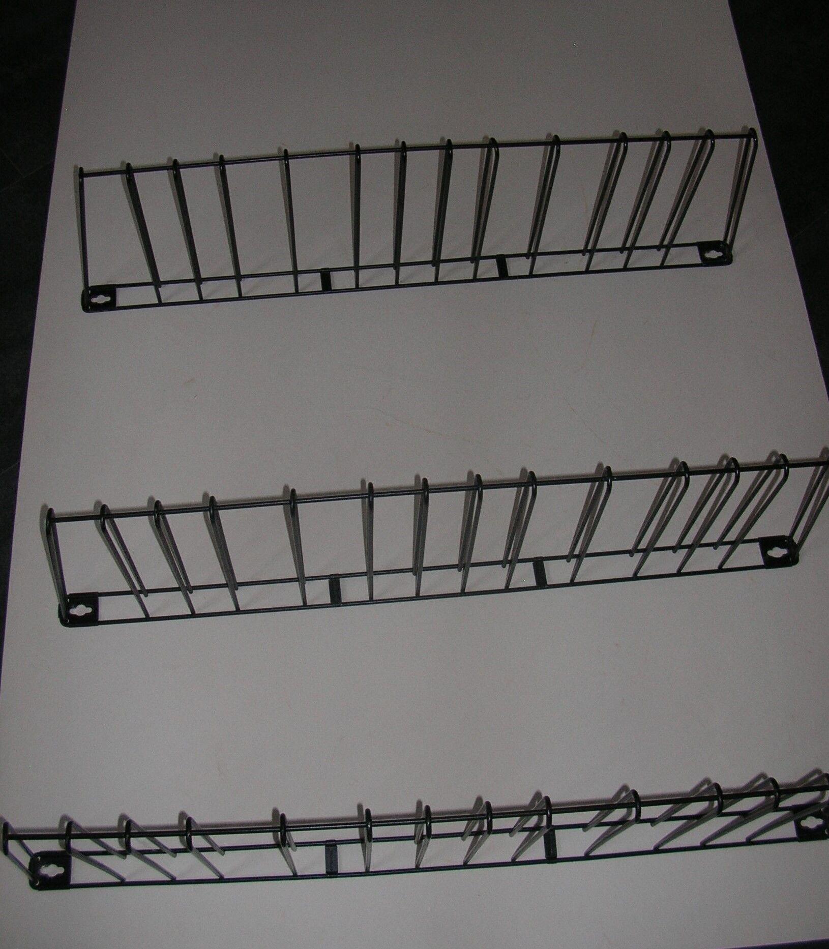 Tomado double-width wall shelf