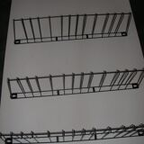 Tomado double-width wall shelf