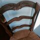 Rustic straw chair