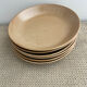 6 deep plates in stoneware