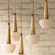 Cascade chandelier 50s