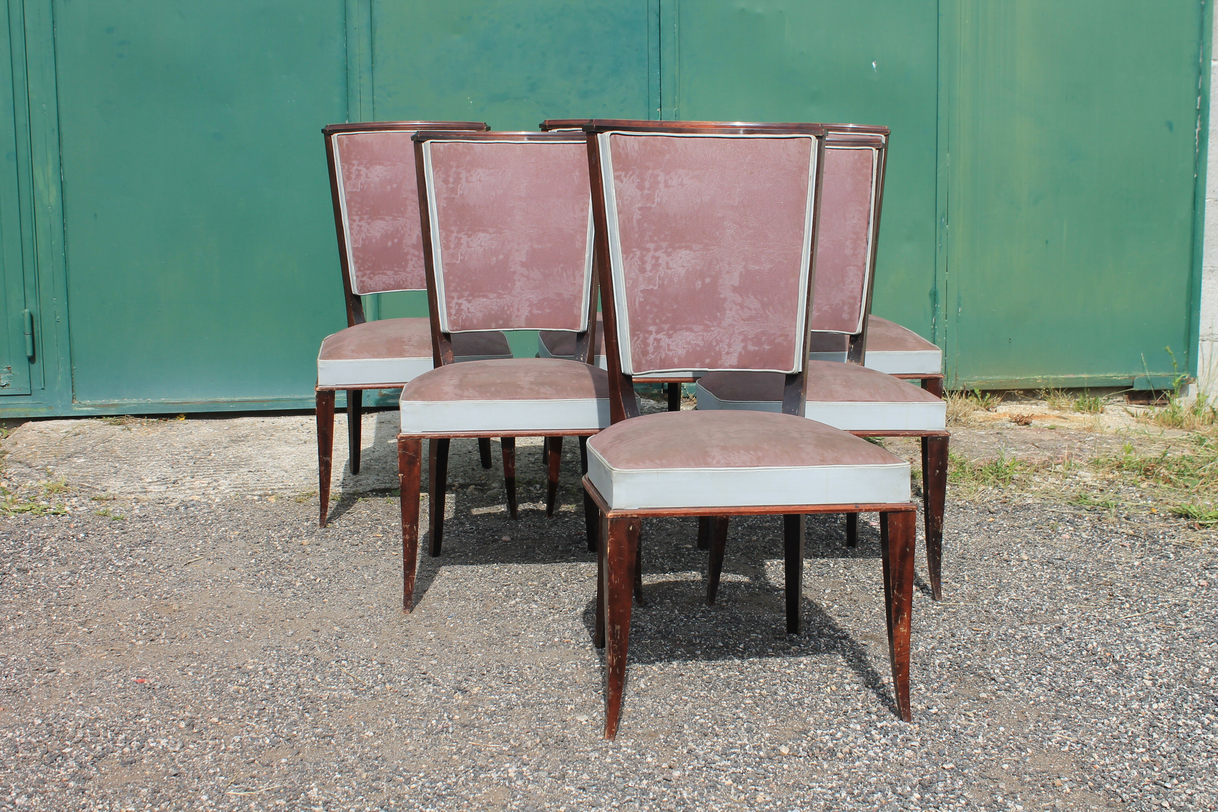 Set of 6 vintage chairs