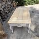 Table basse bois ancienne rénovée