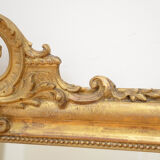 Miroir en bois doré français du 19e siècle -147x98cmm