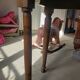 Table ancienne pliante en bois
