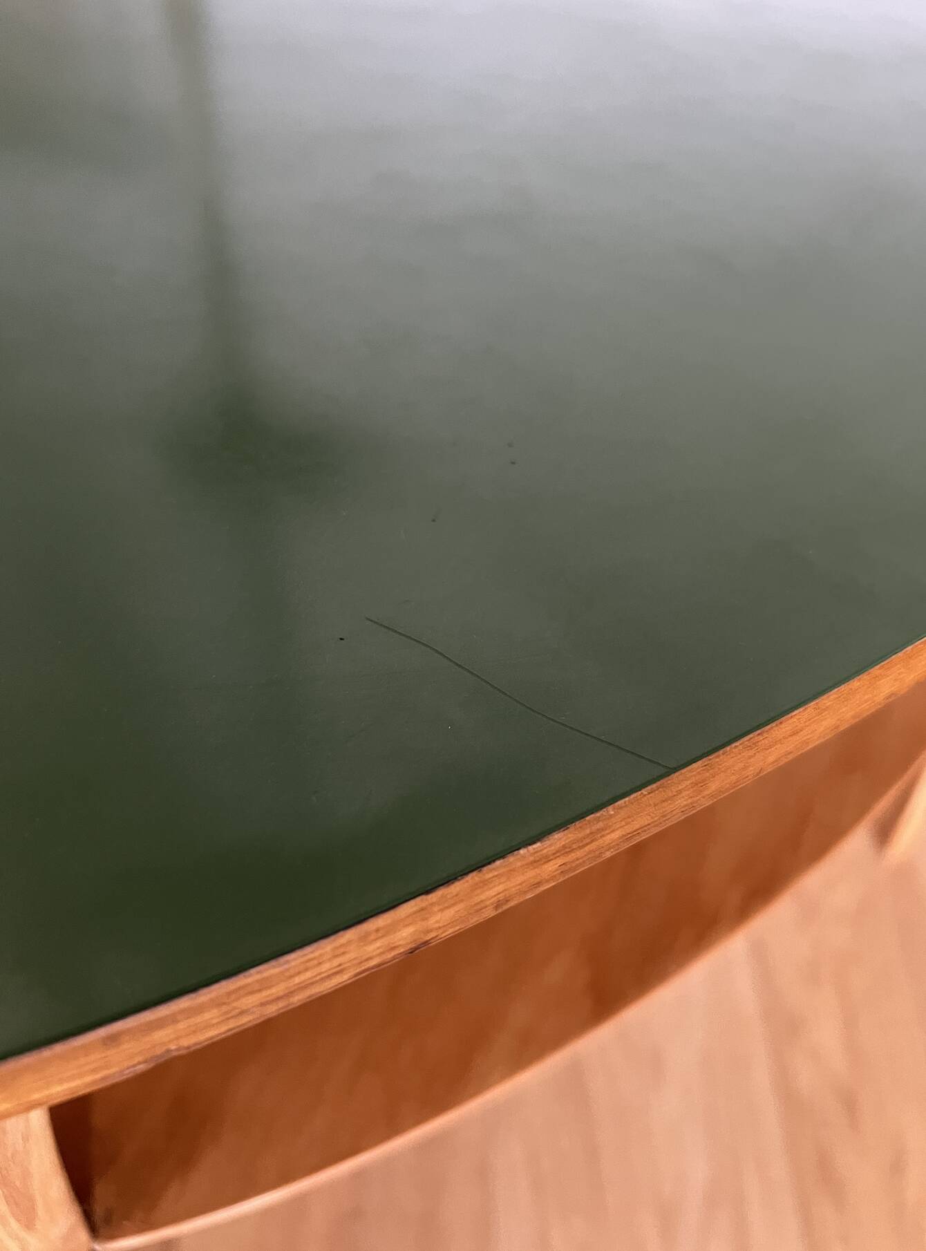 Hugues Steiner side table 1950/1960 bow-wood