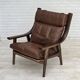 1970s, Danish design by H.J.Wegner, highback armchair, model GE530.