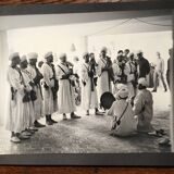 Black and white silver print photography