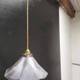Suspension en verre holophane