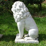 Pair of stone lions
