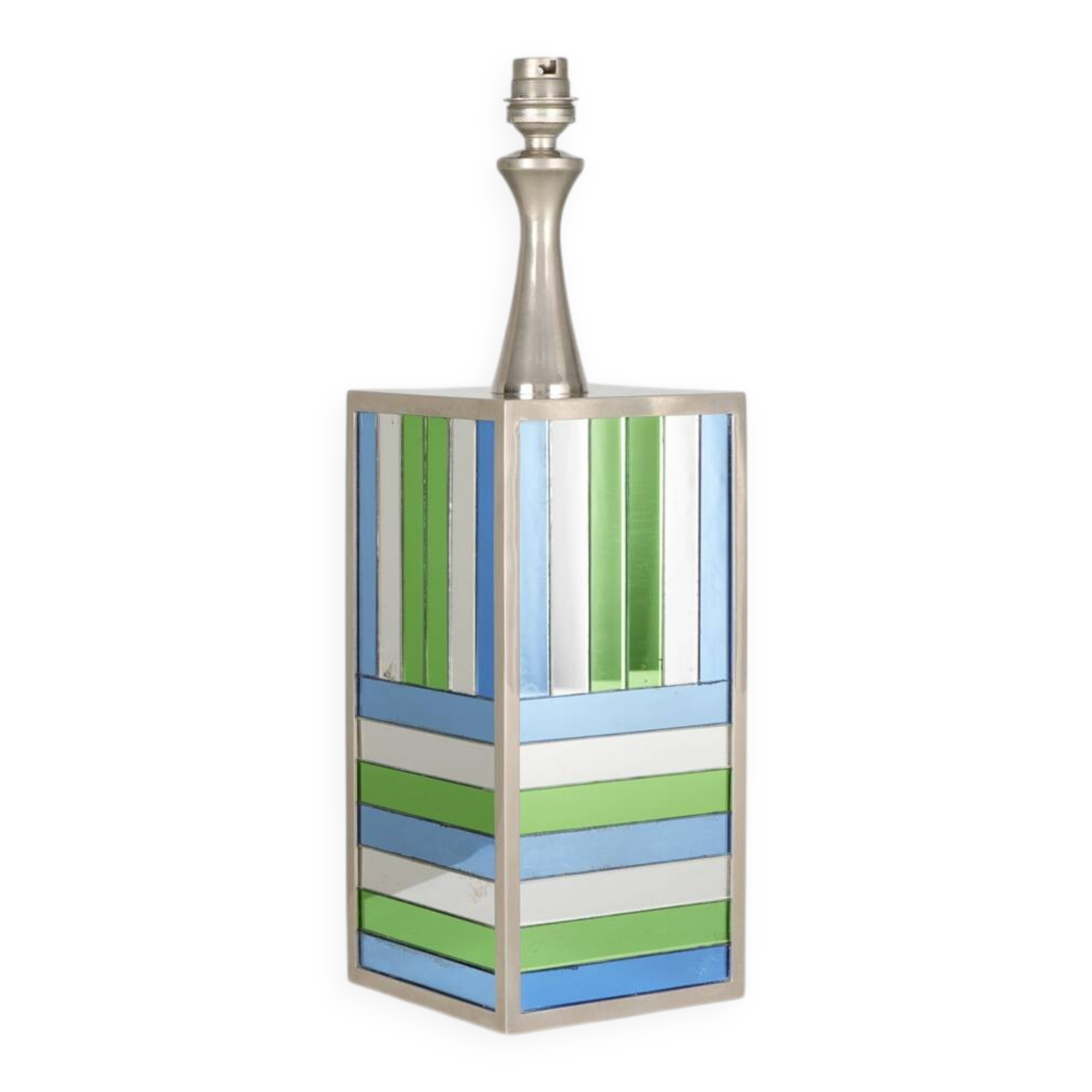 Philippe Barbier rare mirror lamp circa 1970