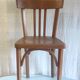 Solid wood bistro chair by Baumann - 50s/60s