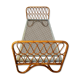 Vintage rattan daybed