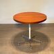 Early Round Dining teak table By Ray and Charles Eames for Herman Miller, 1950s
