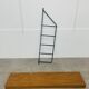 String shelf, teak and metal, 1960s