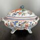 Moustiers Lallier set: soup tureen and matching 40cm dish