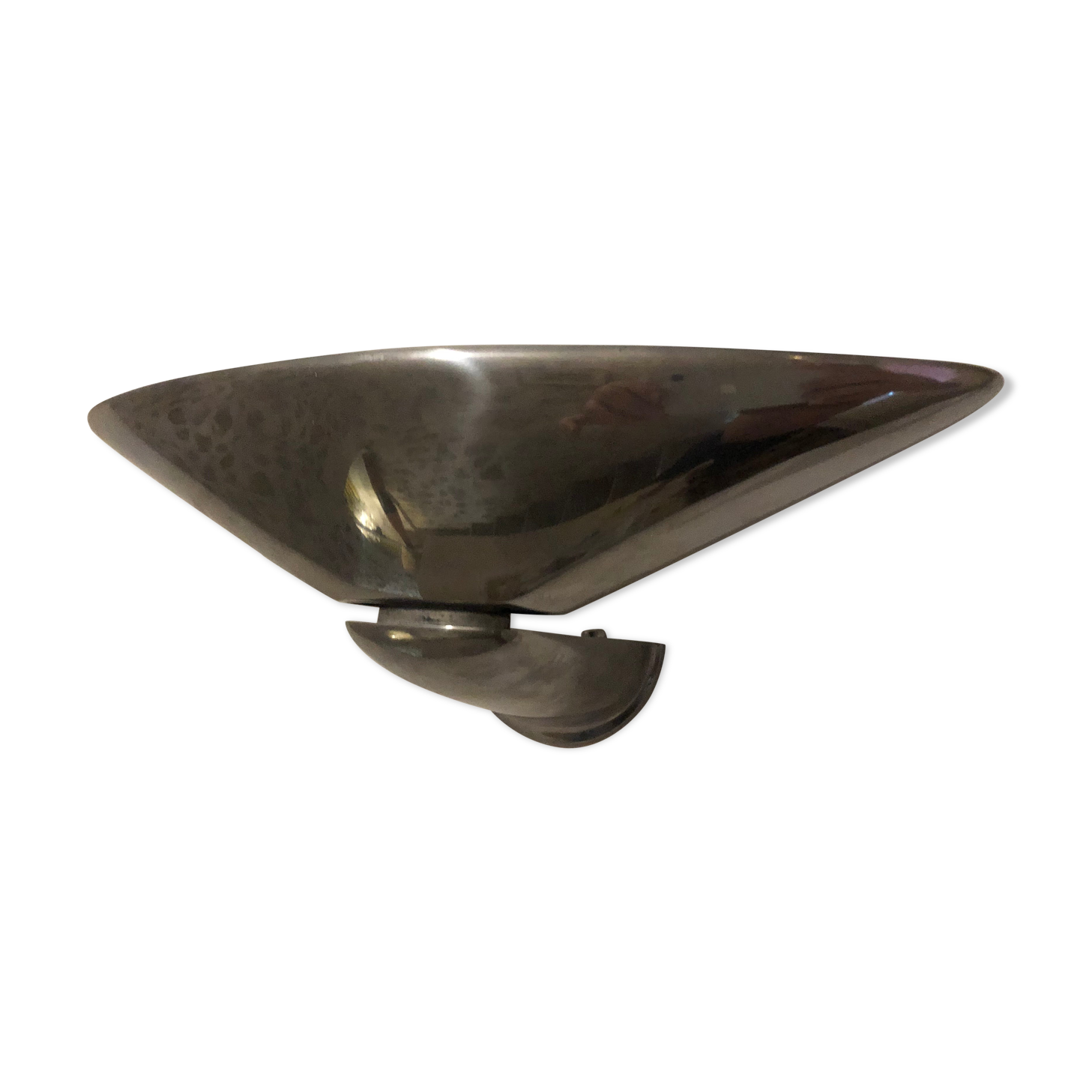 Medium aluminum wall light B Lux