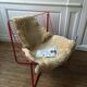 Peau mouton vintage