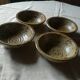Lot de 4 assiettes coupes en grès