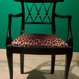 Pair of neo-etruscan armchairs