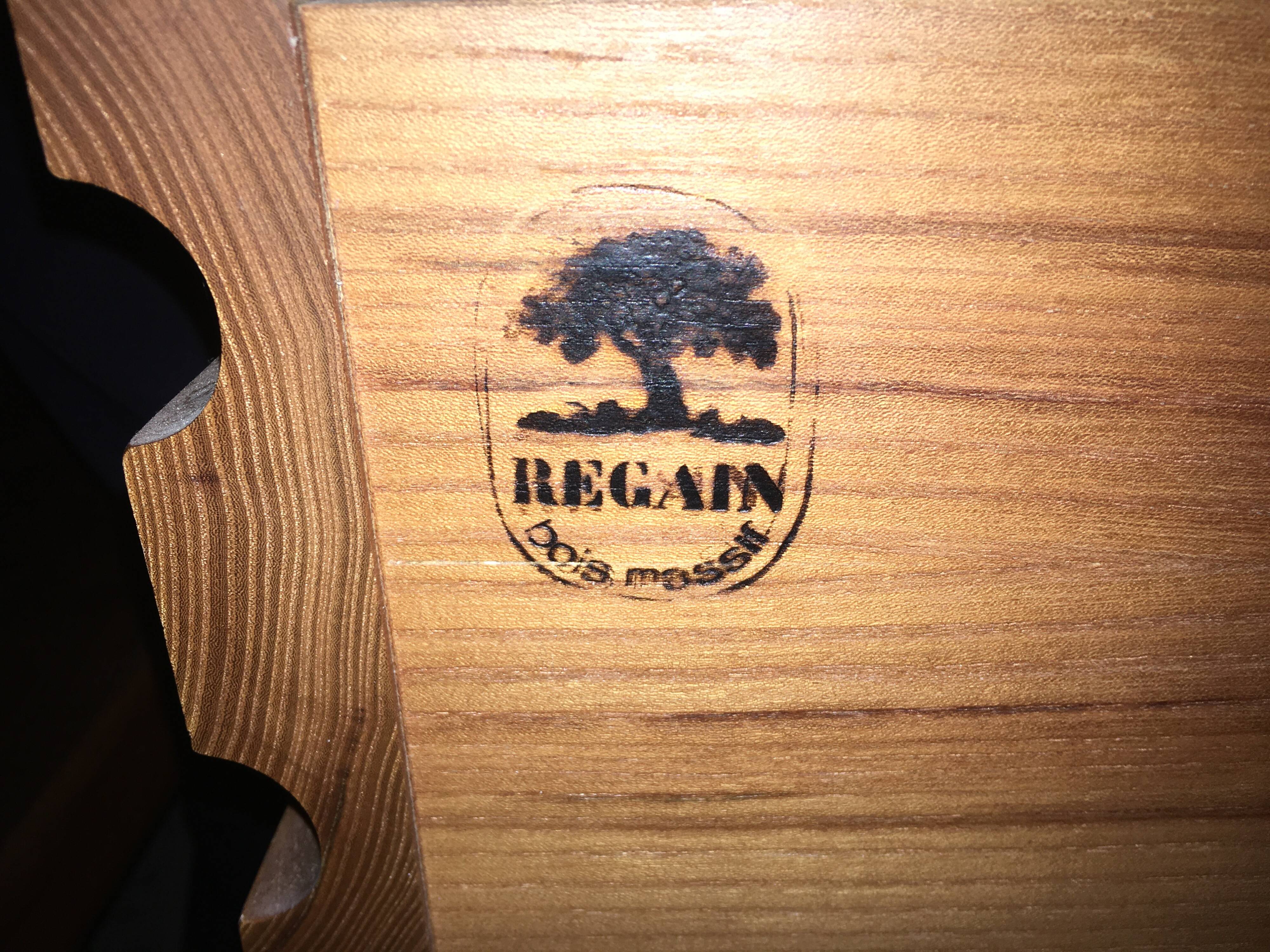 Solid elm three-drawer chest of drawers