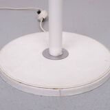 White Leather Floor lamp by Star Leuchten Germany 1970s
