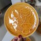 7 Sarreguemines water lily plates