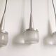 Trois suspensions space age Staff Leuchten 1970