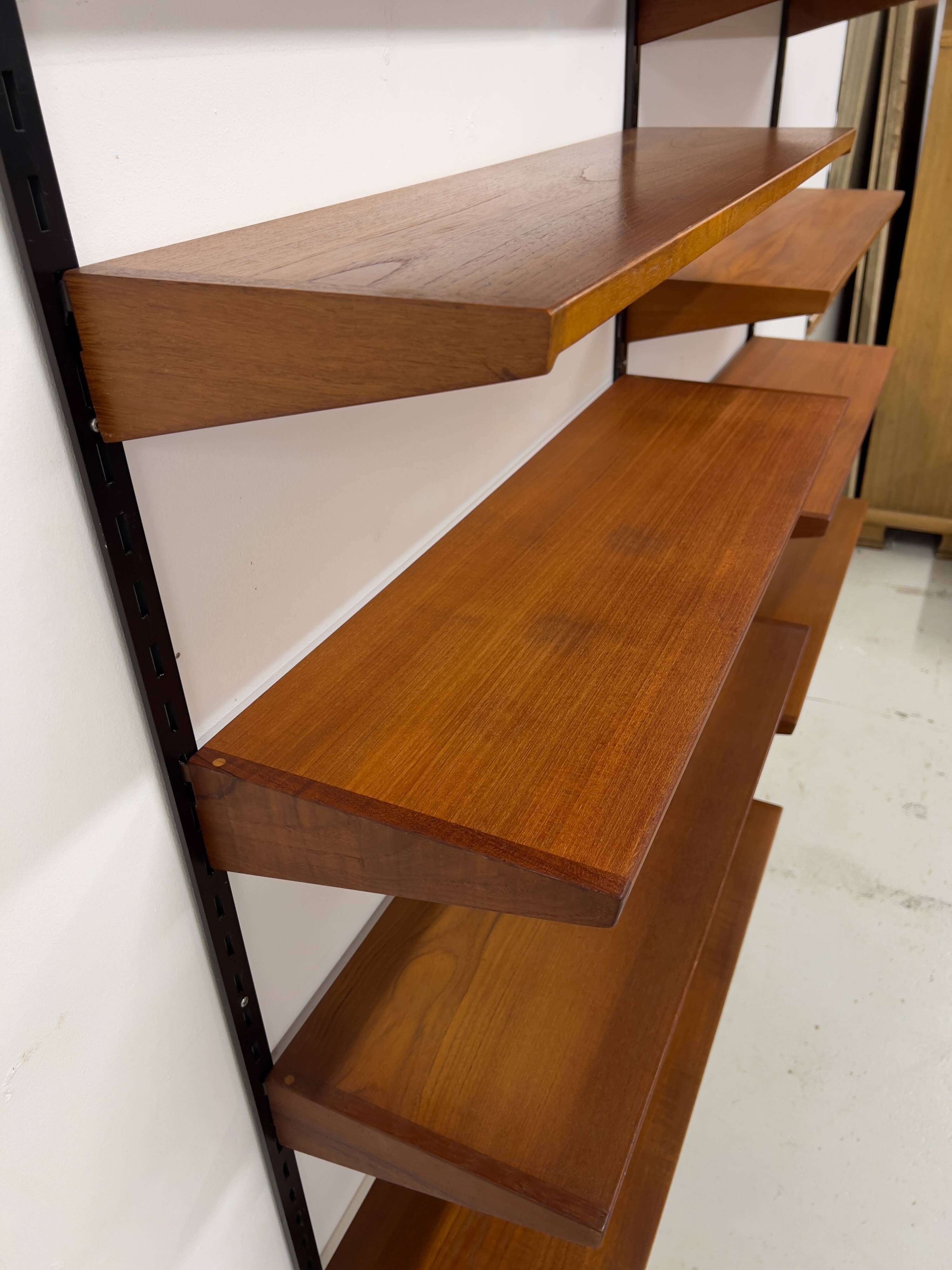 Teak Shelving System By Kai Kristiansen For Feldballes