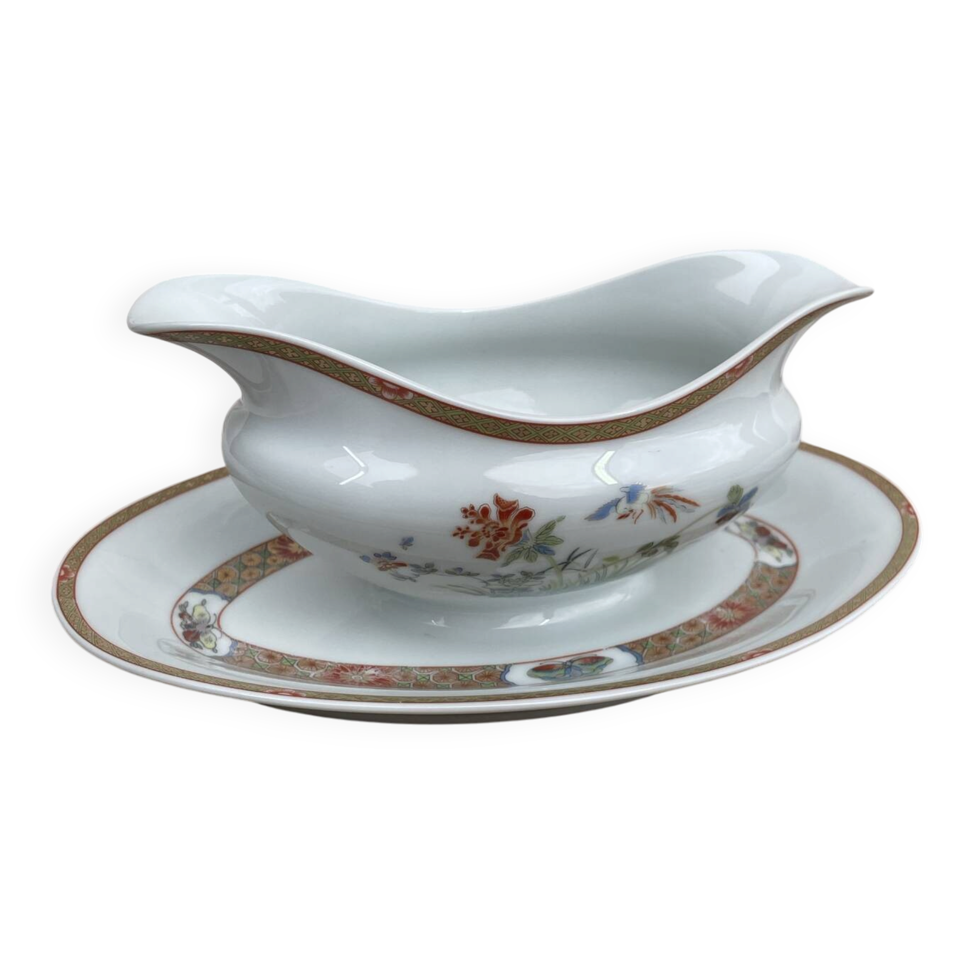 Sauceboat Bernardaud Limoges "Masterpiece"