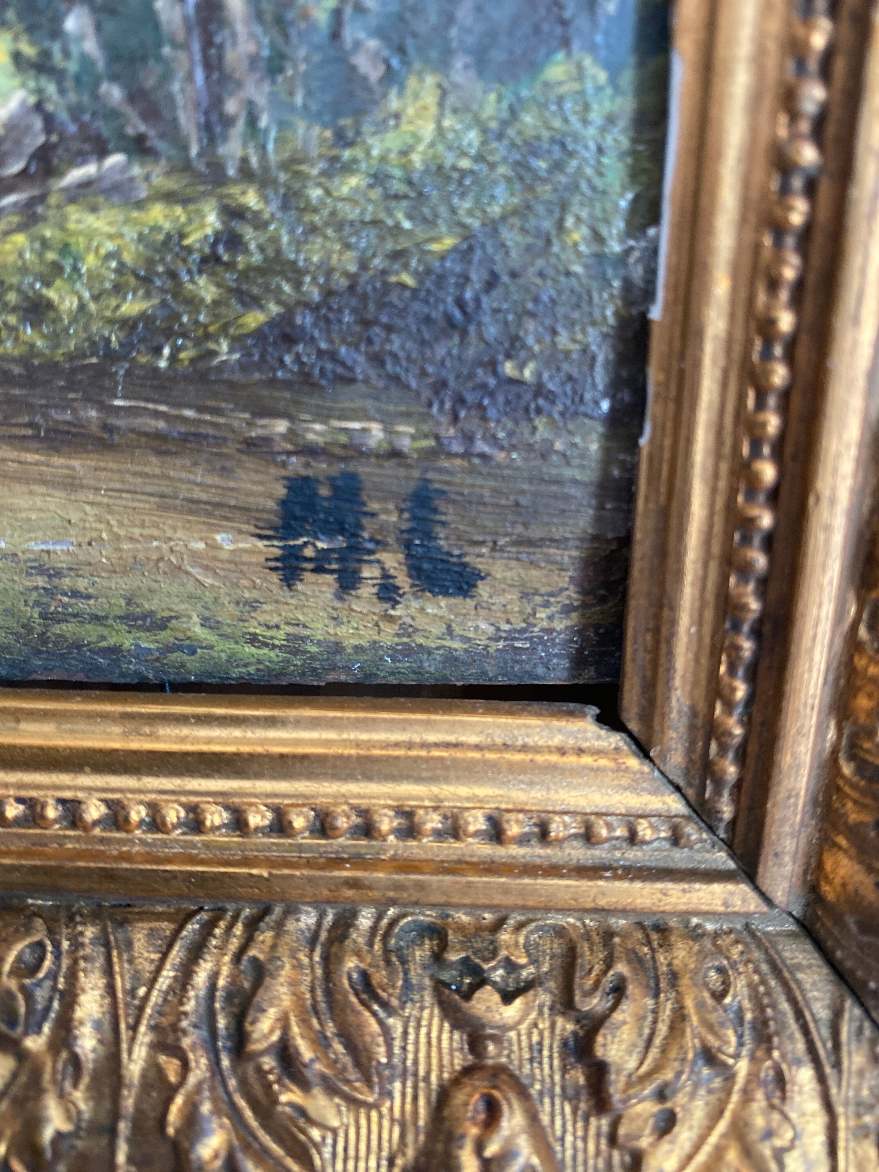 Tableaux paysage 19 ème
