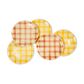 Set of 5 dessert plates Moulin des loups Orchies