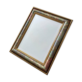 Flower beveled mirror