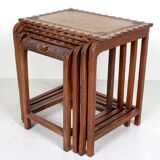 Vintage nesting tables