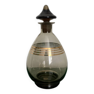 Carafe vintage ambrée