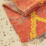 Tapis boujad vintage, berbère, 82 x 210