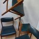 Midcentury Scandinavian Teak Dining Chairs, set of 4