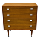 Commode vintage en teck 4 tiroirs années 60 style G-Plan