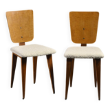 Paire de chaises par André Sornay, Lyon France