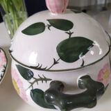 Wild Rose Villeroy & Boch soup dish and plate