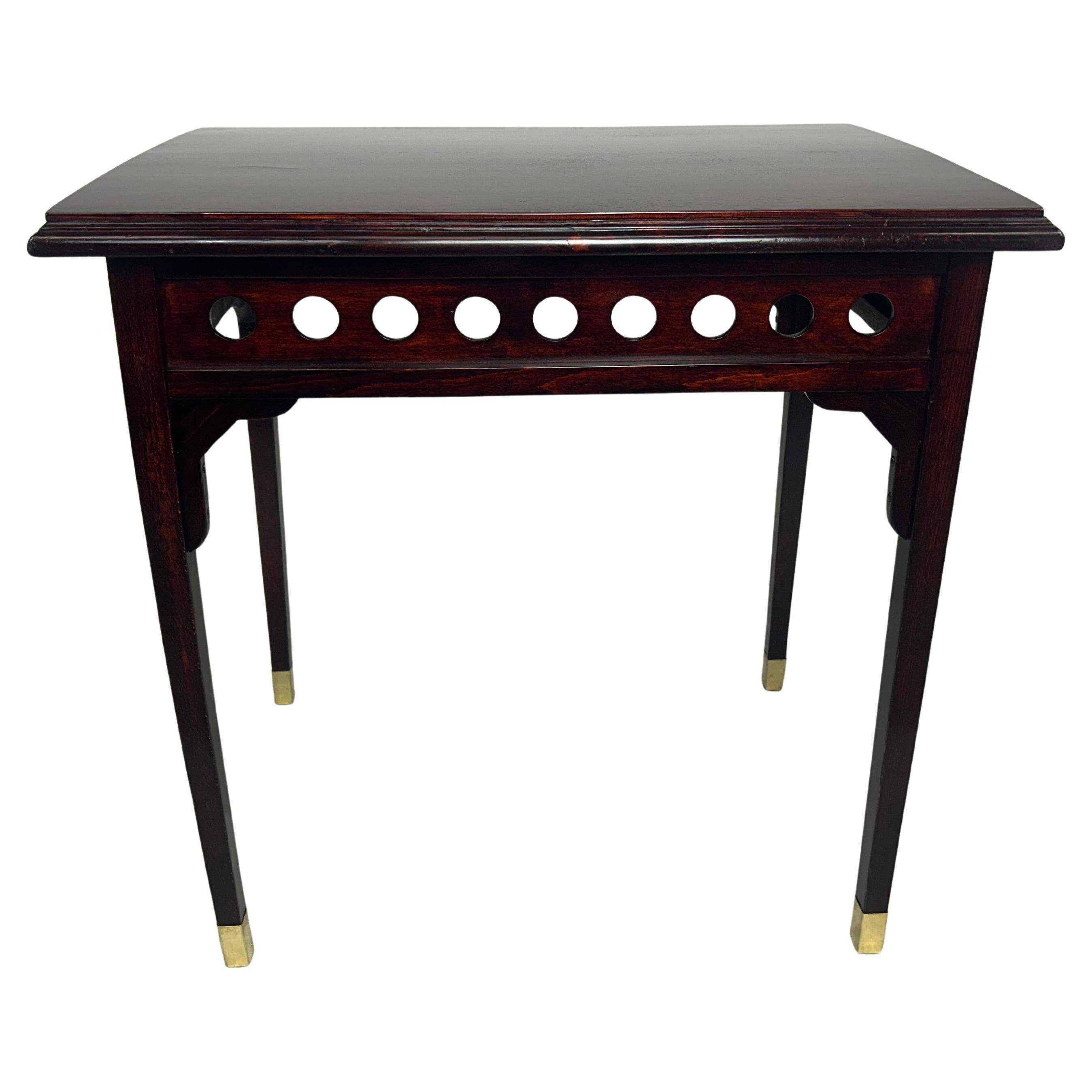 Table d'appoint Sécession de Vienne par Josef Hoffmann pour J&J Kohn