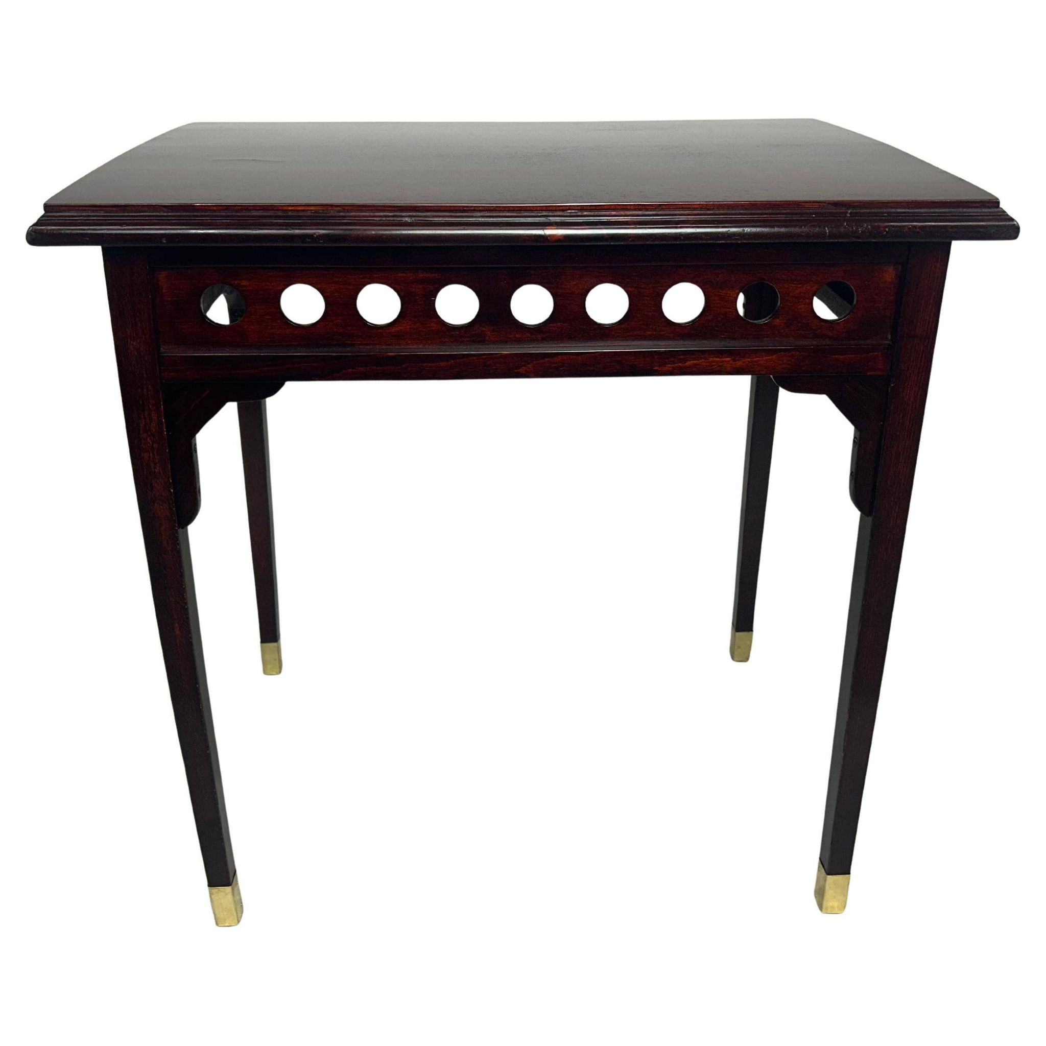 Table d'appoint Sécession de Vienne par Josef Hoffmann pour J&J Kohn