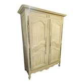 Armoire lorraine 19ème sablée et patinée