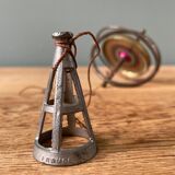 Old gyroscope spinning top