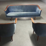 Sofa and chairs Scandinavian 50s Georg Jensen Vatne furniture