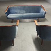 Canapé et fauteuils scandinaves années 50 Georg Jensen Vatne Mobler