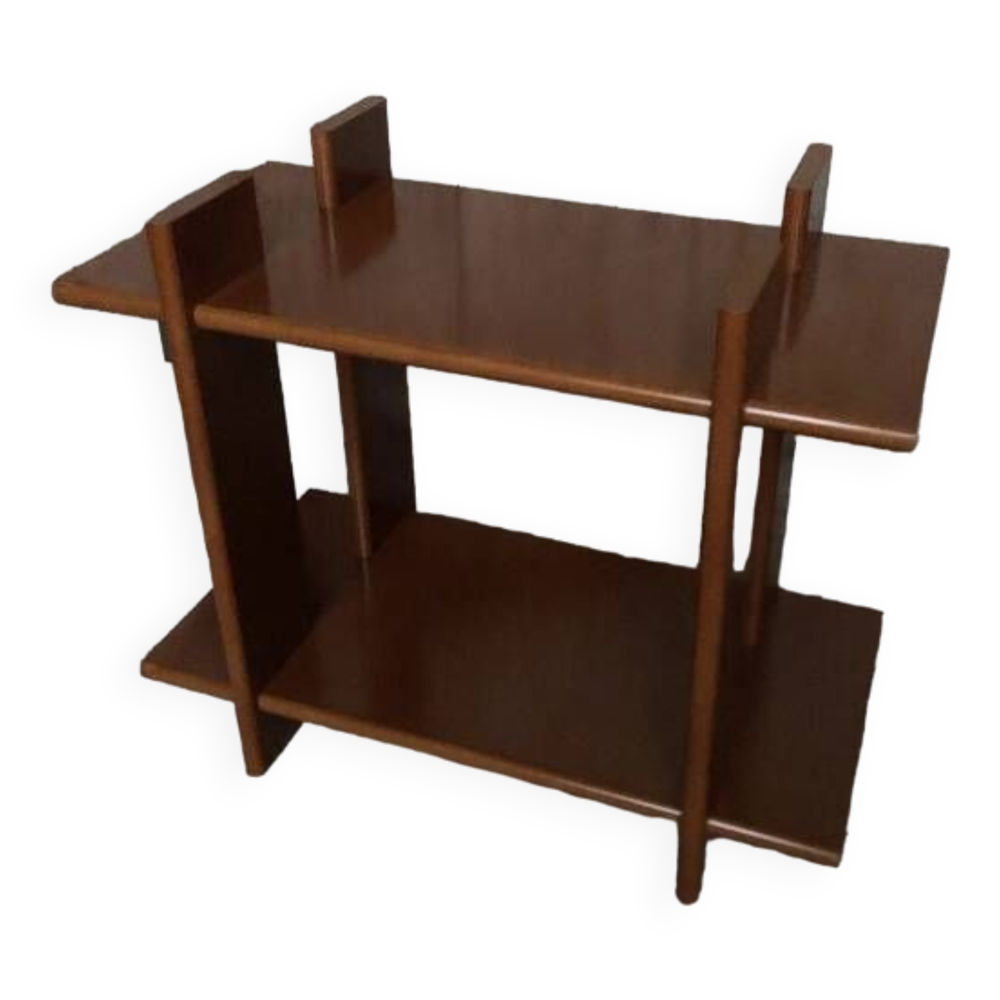 Old bedside table nightstand design wood 80s vintage