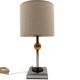Art deco style bakelite table lamp, France 1980s