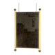 Italian Vintage Mirror in Tommaso Barbi style. Italy 1970s