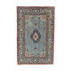 Ancient Persian carpet Ghoom wool and silk 142x222 cm